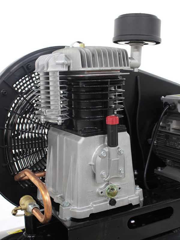 Stanley Fatmax BA 651/11/270 - Dreiphasiger Kompressor mit Riemenantrieb - Motor 5.5 PS - 270 Lt