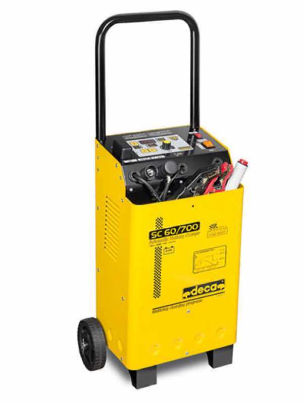 Deca SC 60/700 - Startlader 12-24V mit Mikroprozessor - 230V , fahrbar