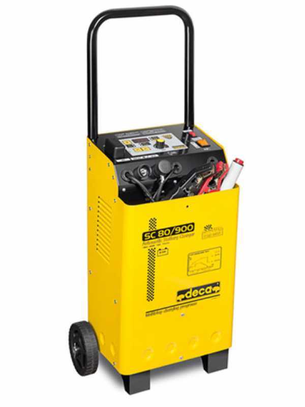 Deca SC 80/900 - Startlader 12-24V mit Mikroprozessor - 230V - fahrbar