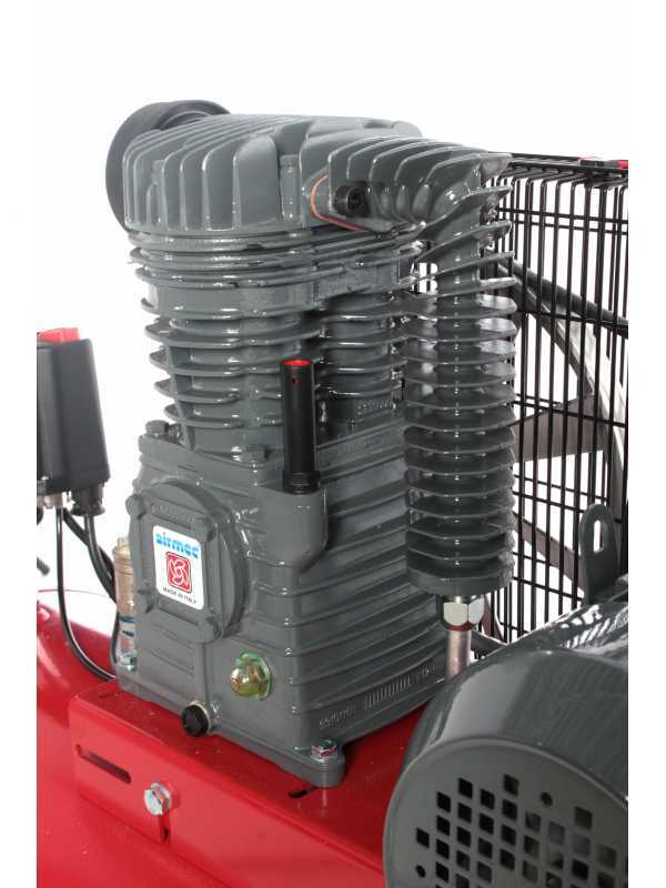 Airmec CR 204 K18+C TP - Kompressor mit Riemenantrieb - 400V Elektromotor - Tank 200 lt