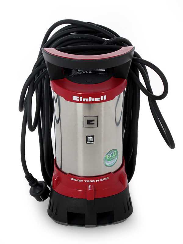 Elektrische Tauchpumpe f&uuml;r Schmutzwasser Einhell GE-DP 7935 N ECO - Elektropumpe aus Edelstahl 790 W