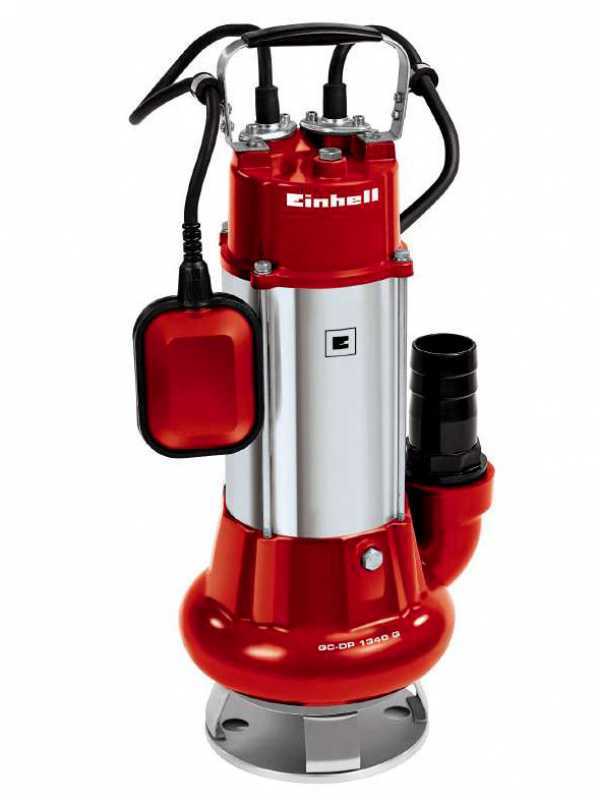 Elektrische Tauchpumpe f&uuml;r Schmutzwasser Einhell GC-DP 1340 G - Elektropumpe aus Edelstahl 1300 W