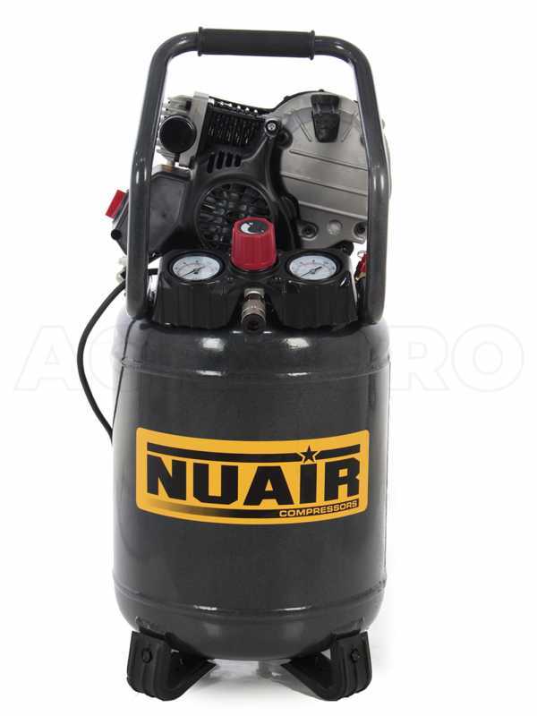 Tragbarer elektrischer Kompressor Nuair FU 227/10/24V , Motor 2PS - 24 Lt