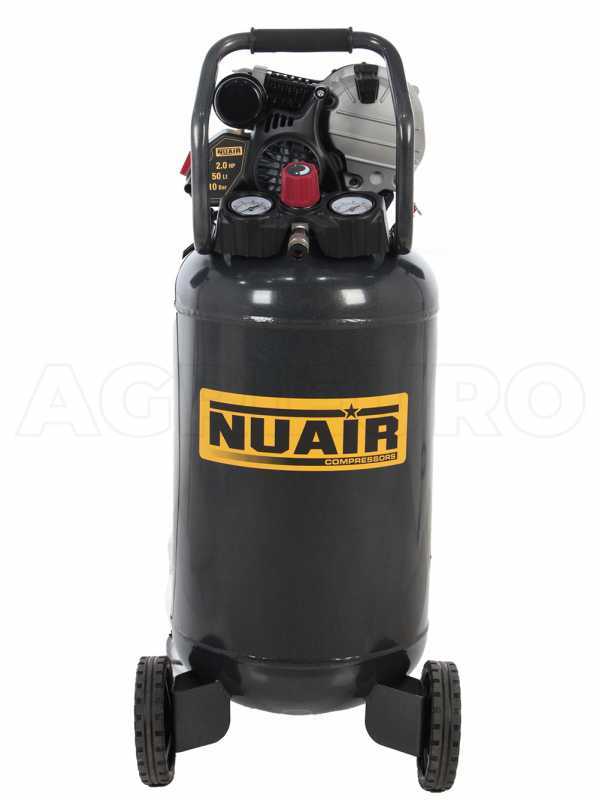 Nuair FU 227/10/50V - Tragbarer Elektrischer Kompressor - Motor 2 PS - 50 Liter