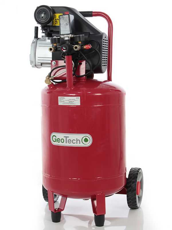 GeoTech AC50V-8-20 - elektrischer Kompressor - Motor 2 PS - 50 Lt vertikal