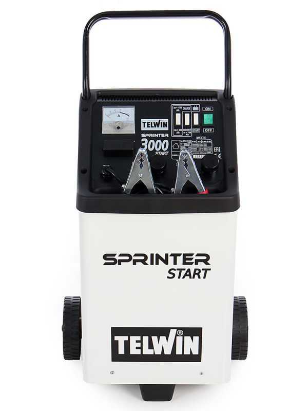 Telwin Sprinter 3000 Start - Batterieladeger&auml;t und Starter - Batterien WET/START-STOP 12/24V