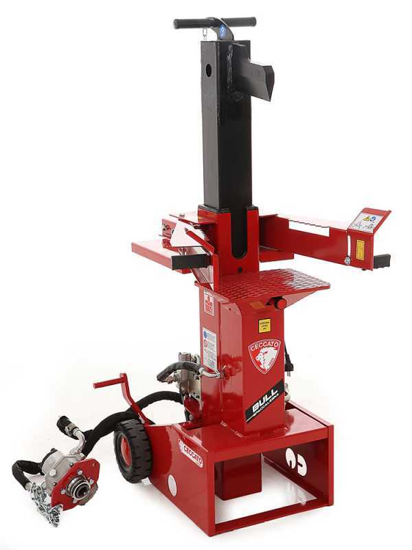 Ceccato BULL SPLET12 KOMBI - Stehender Holzspalter f&uuml;r Traktor - 12 Tonnen