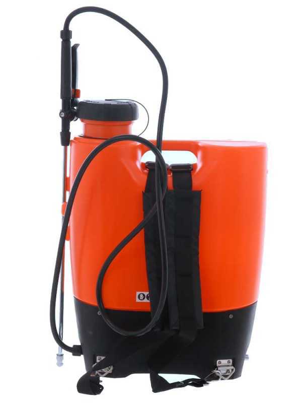 Elektrische R&uuml;ckenspritze Stocker - Lithium Batterie - 15 L Tank - max 5 bar