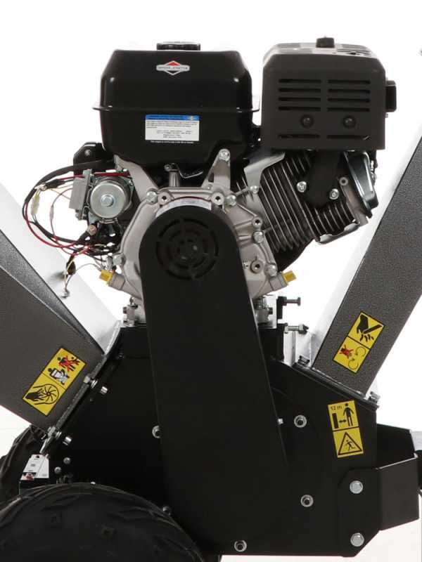 BlackStone BC 1500 BSE - Profi Benzin H&auml;cksler - Motor B&amp;S XR2100 mit 13.5 PS
