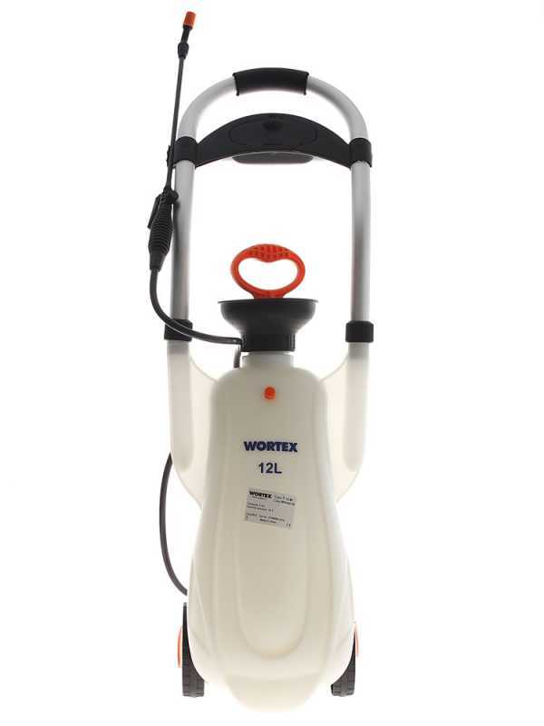 Manuelle Spritzpumpe Wortex T12-M - Pumpe auf Wagen - Tank 12 l