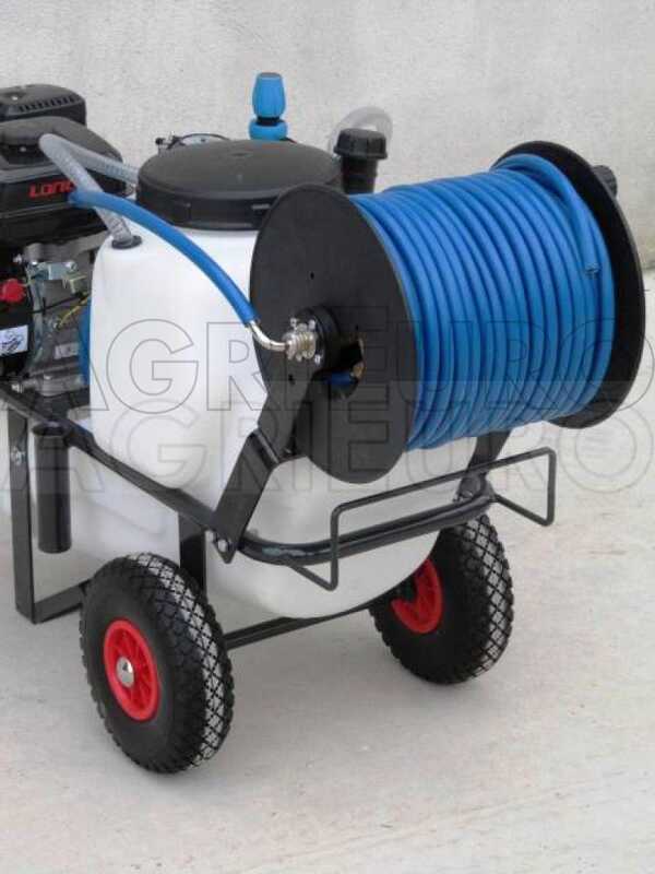 Kit Spr&uuml;hpumpe Comet MTP MC 25 - Loncin-Motor 148F-2 und Wagen mit 55 l Tank