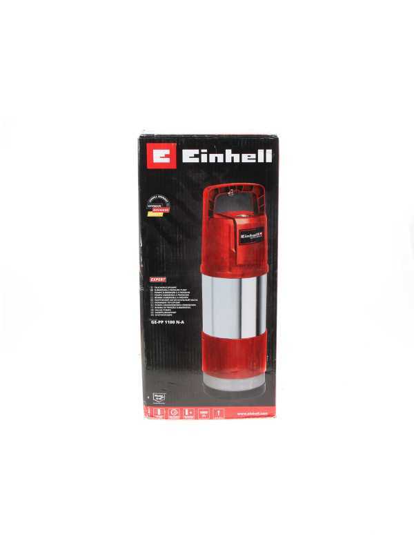Tieftauchpumpe Einhell GE-PP 1100 N-A - Edelstahlgeh&auml;use - 6000l/h