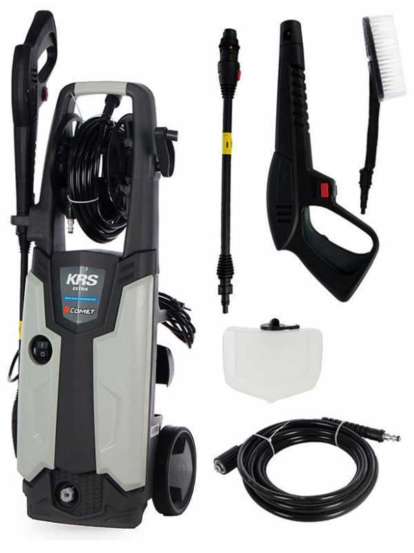 Elektrischer Kaltwasser Hochdruckreiniger Comet KRS 1300 Extra - mit Schlauchtrommerl - 150 bar