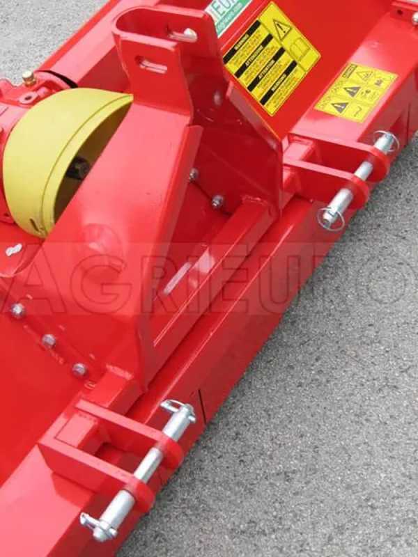 Premium Line FL 164 - Mulcher f&uuml;r Traktor - mit fester Dreipunktaufnahme - mittelschwere Eins&auml;tze - f&uuml;r linksdrehende Zapfwelle (gegen Uhrzeigersinn)