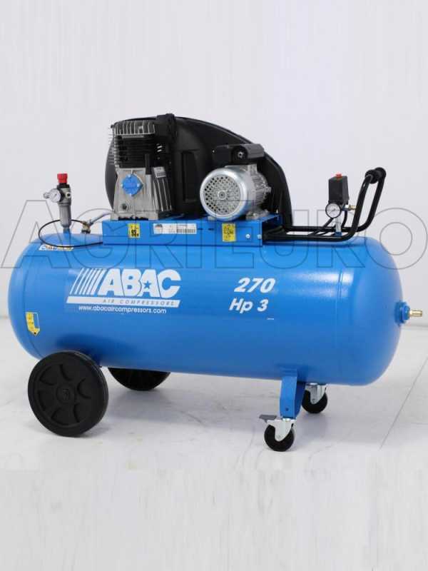 ABAC Mod. A39B 270 CM3 - Kompressor Riemenantrieb 230 V - 270 L