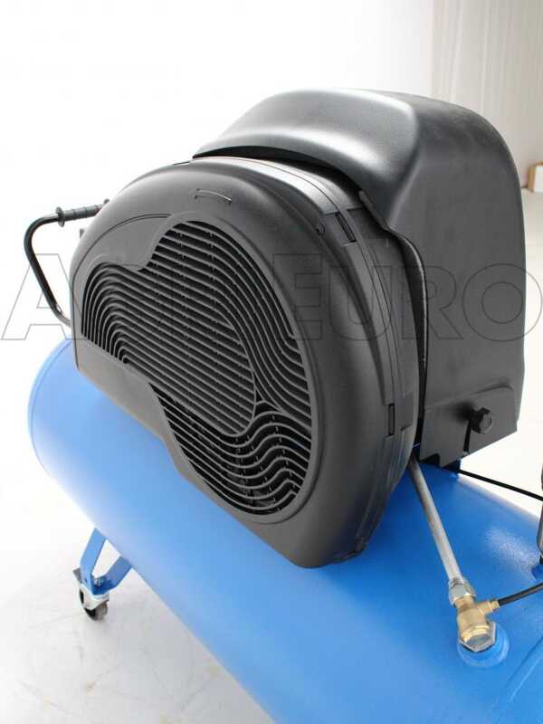 ABAC PRO A39B 200 CT3 - Schallged&auml;mpfter dreiphasiger riemengetriebener elektrischer Luftkompressor - Motor 3 PS - 200 Liter