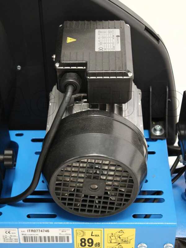 ABAC SILENT A29B 90 CM2 - Schallged&auml;mpfter einphasiger riemengetriebener elektrischer Luftkompressor - 2 PS Motor - 90 l