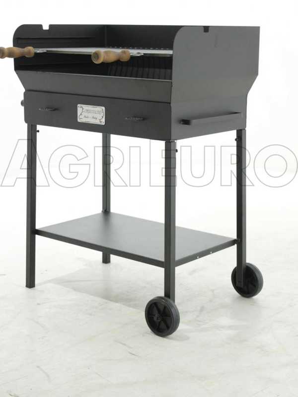 Cruccolini Massa - Holzkohlegrill - 69x45 - aus stabilem Stahl