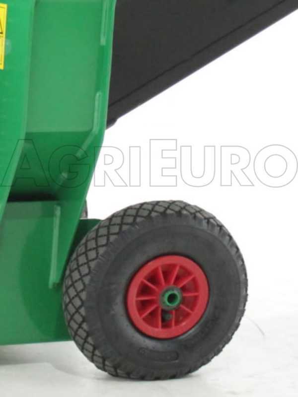 Profi Garten Schredder mit Benzinmotor AgriEuro 15 PS