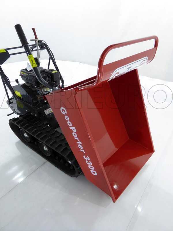 GeoTech Pro GeoPorter 330D &ndash; Raupendumper mit 4 Laufrollen &ndash; 300 kg