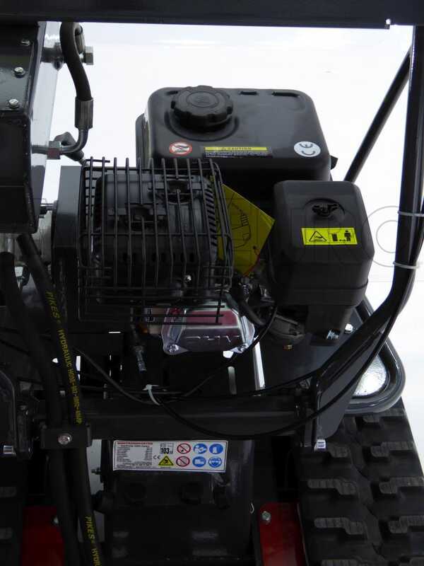 GeoTech Pro Raupendumper GeoPorter 530E Hydro, ausziehbaren Seitenw&auml;nde