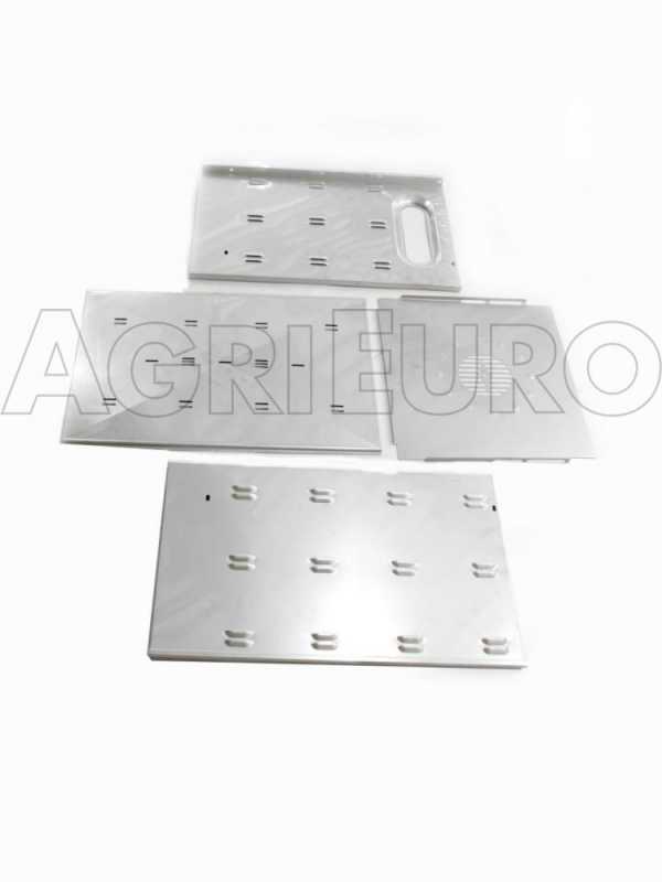 AgriEuro Medius 80 Deluxe INC - Einbau-Holzbackofen aus Stahl - kupferfarben
