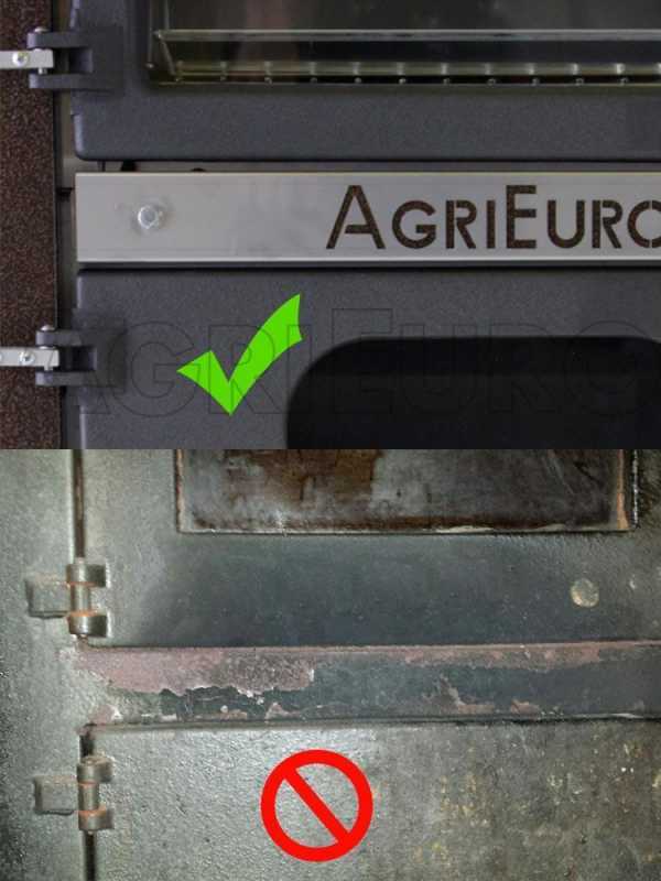 AgriEuro Medius 60 Inc - Einbau-Holzbackofen aus Stahl - Umluftbackofen