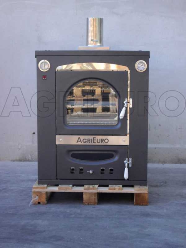 AgriEuro Medius Plus 100 Inc - Einbau-Holzbackofen - Umluftbackofen