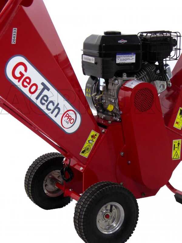 GeoTech Pro PCS70BS - Profi H&auml;cksler Schredder - B&amp;S Benzinmotor 950