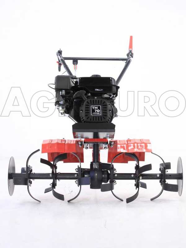 Eurosystems Euro 102 Motorhacke / Gartenfr&auml;se mit Loncin TM 70 Benzinmotor