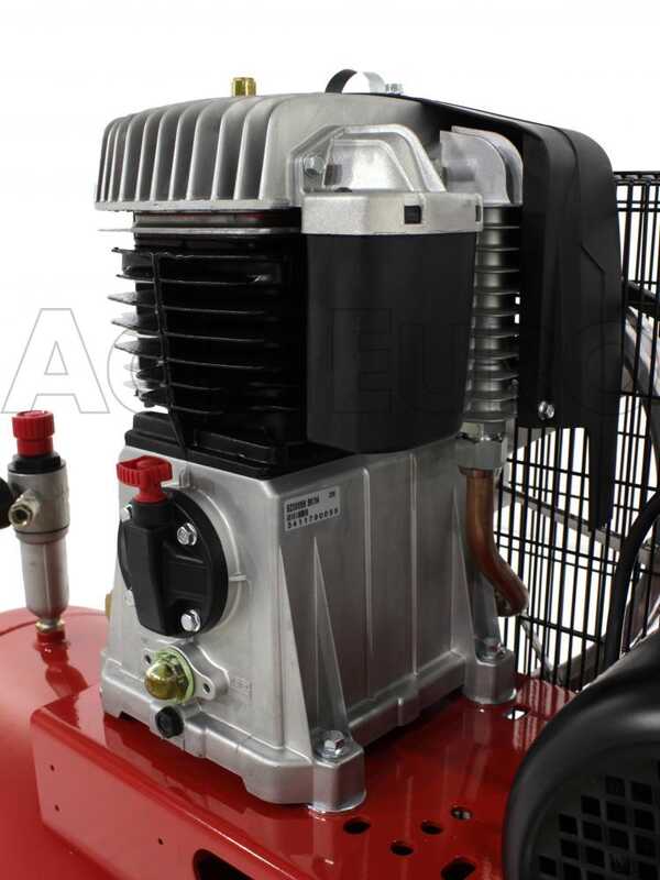 FINI ADVANCED BK 114-270L - Kompressor mit Riemenantrieb 400V - 5.5 PS - 270 Lt