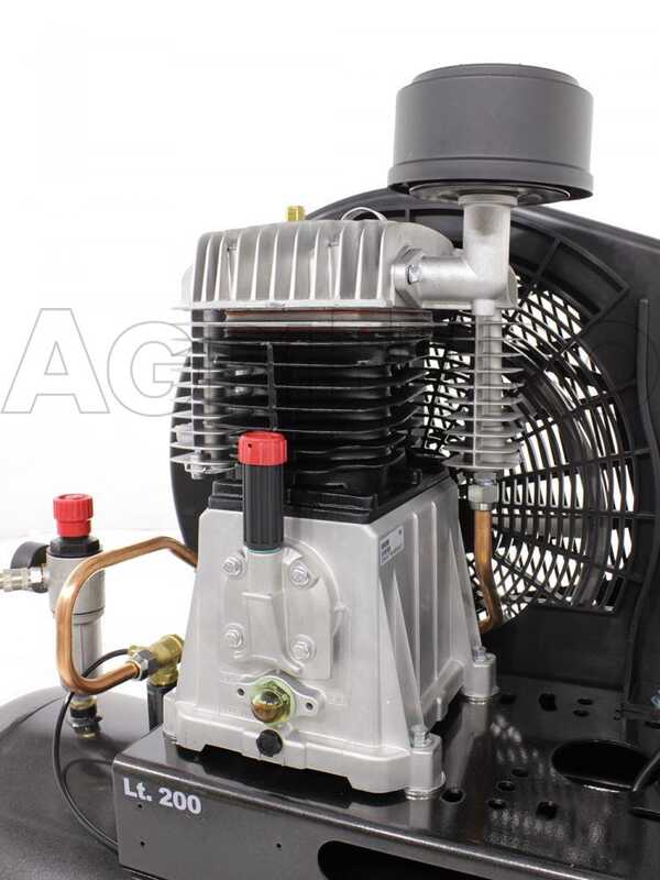 Nuair NB/5,5 T/200 - Kompressor mit Riemenantrieb 400V - 5.5 PS - 200 Lt