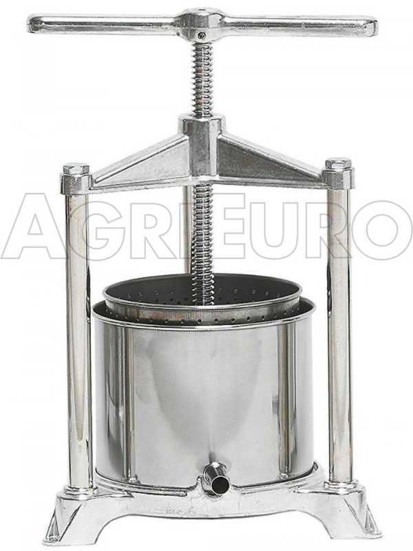 Palumbo Pavi AM - manuelle Handpresse 2,5 L - f&uuml;r Auberginen und Traube