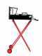 AgriEuro Premium Line Small - Holzgrill mit Grillrost - aus Edelstahl - 45x34 - mit Auffangwanne - zusammenklappbar und tragbar