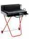 AgriEuro Premium Line Medium - Holzgrill - Grillrost aus Edelstahl 64x34 mit Auffangwanne - zusammenklappbar und tragbar
