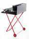 AgriEuro Premium Line Medium - Holzgrill - Grillrost aus Edelstahl 64x34 mit Auffangwanne - zusammenklappbar und tragbar