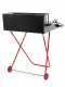AgriEuro Premium Line Medium - Holzgrill - Grillrost aus Edelstahl 64x34 mit Auffangwanne - zusammenklappbar und tragbar