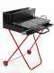 AgriEuro Premium Line Medium - Holzgrill - Grillrost aus Edelstahl 64x34 mit Auffangwanne - zusammenklappbar und tragbar