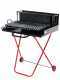 Pegoraro Angelo 214 Medium &ndash; Tragbarer Holz- und Holzkohlegrill &ndash; Klappbar