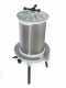 Grifo PEA40 - Pneumatische Obstpresse 40 L - Presskorb aus Edelstahl