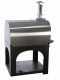 AgriEuro Cibus Inox 800 - Edelstahl Holzbackofen f&uuml;r drau&szlig;en - mit Backraum &Oslash; 80 - Backf&auml;higkeit: 5 Pizzen