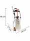 Manuelle Spritzpumpe Wortex T12-M - Pumpe auf Wagen - Tank 12 l