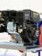 Membranpumpe Comet APS 41 mit Benzinmotor Loncin 5,5 PS auf Wagen