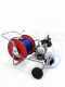 Membranpumpe Comet APS 41 mit Benzinmotor Loncin 5,5 PS auf Wagen