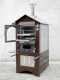 AgriEuro Magnus 80 Deluxe EXT - Holzbackofen - aus Edelstahl - kupferfarben