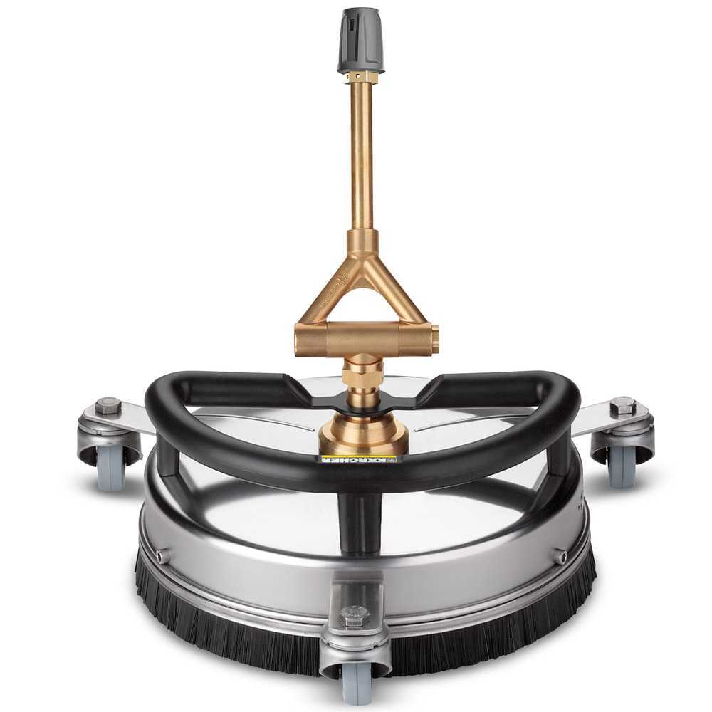 15-Zoll Hochdruckreiniger Oberflächenreiniger – 4000 Psi, Mit Pleuelstange, Für Terrasse & Gehweg