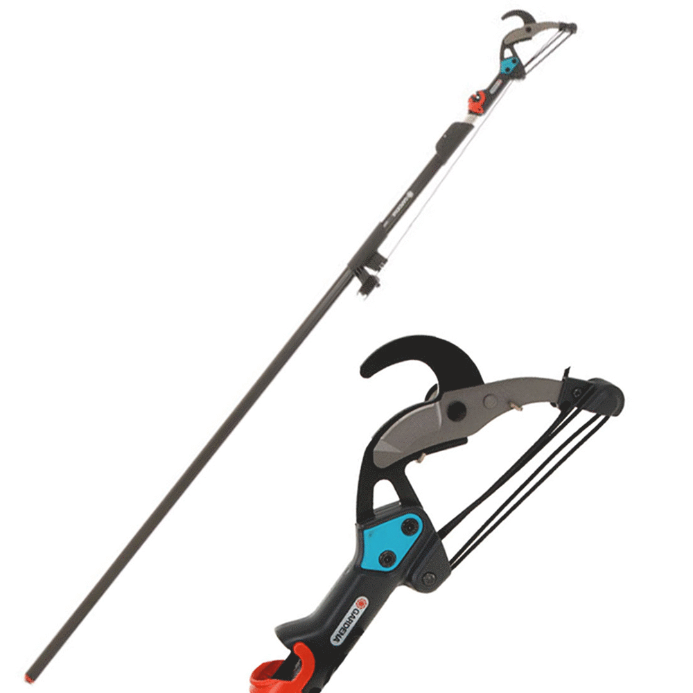 Ast-Teleskopstange 2,2m Verlängerung - Für Elektro Gartenscheren | 180° Verstellbar Aluminium