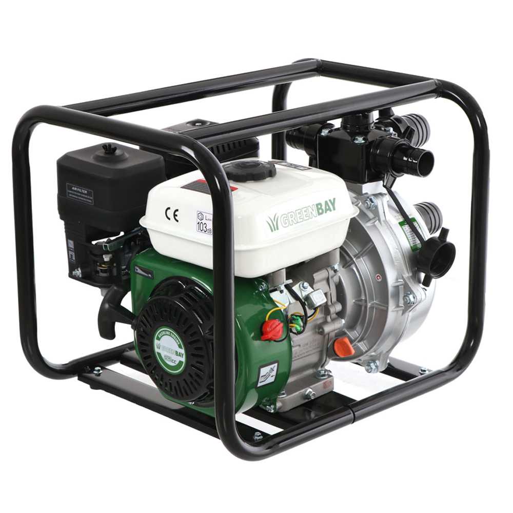 Technisches Datenblatt Benzin Wasserpumpe Greenbay GB-HPWP 50 - 50/40/40 mm  im Angebot