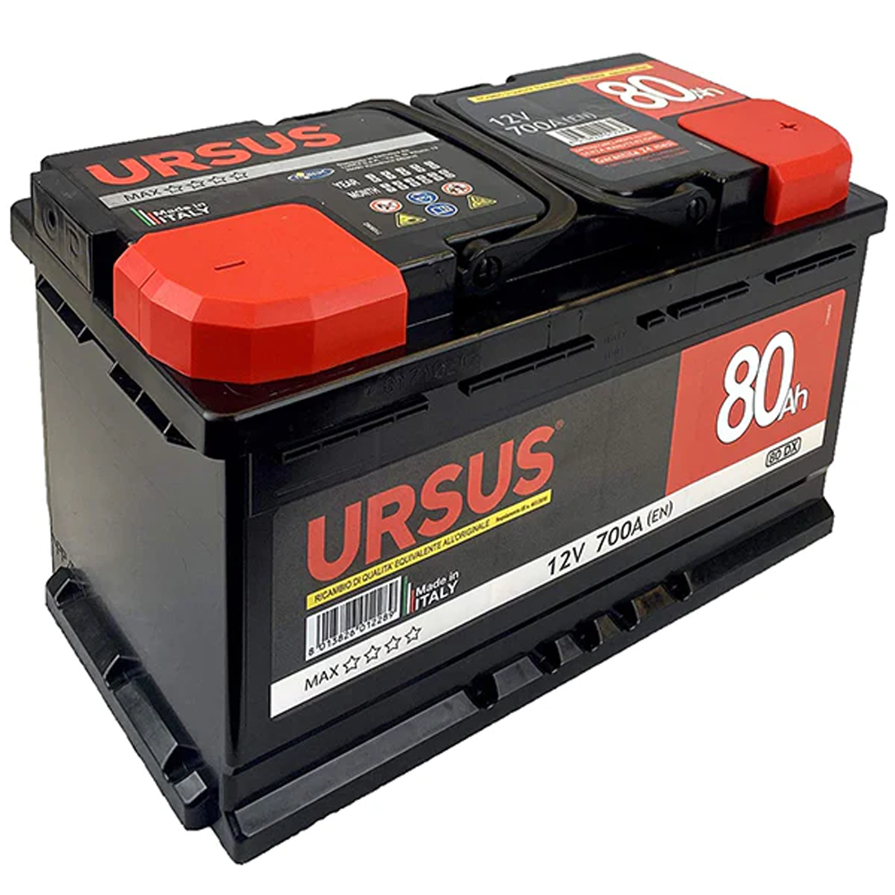 Batterie Lubex Ursus 80 AH ( 80 Ampere ) - für batteriebetriebene  Olivenrüttler geeignet