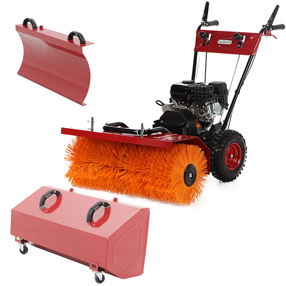benzin-kehrmaschine- 